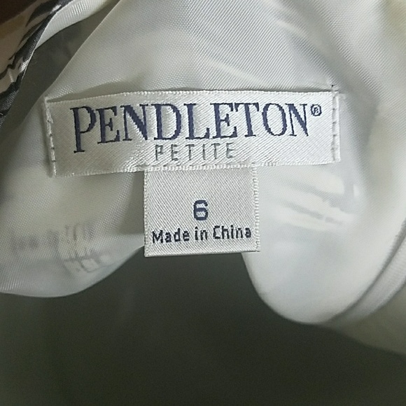 Pendleton Dress Sz 6 Petite - Picture 4 of 5